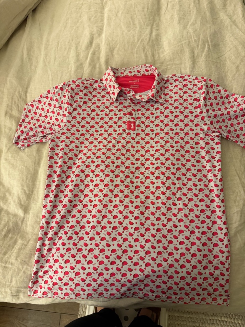 Bogey Bros Pink Taco Golf Shirt